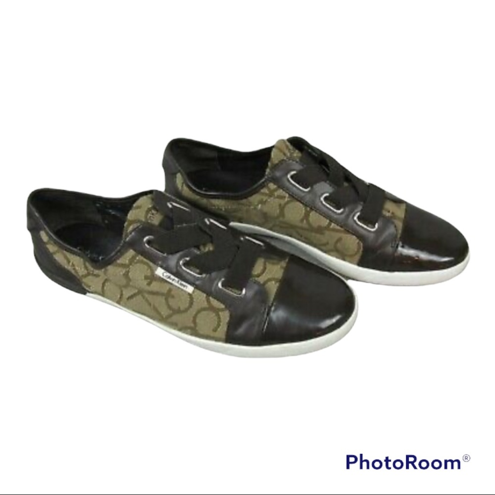 Calvin Klein Women’s Logo Slip-on Shoes Size 6M - Picture 2 of 12